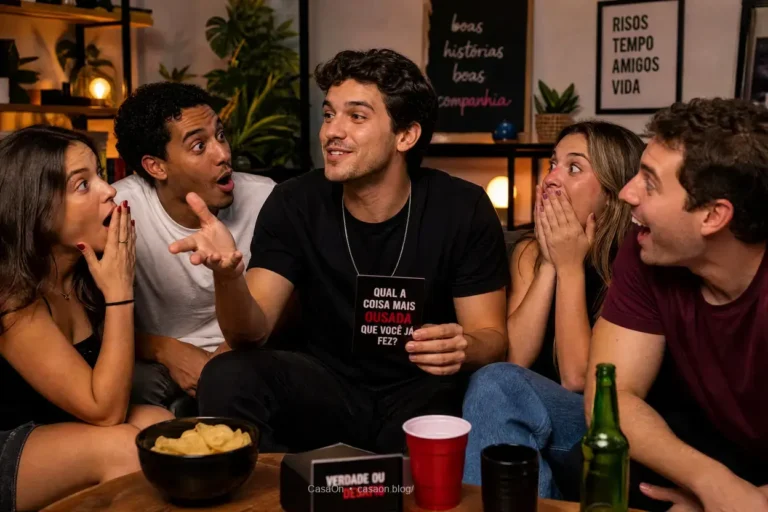 Thumbnail de conversa animada com perguntas pesadas.